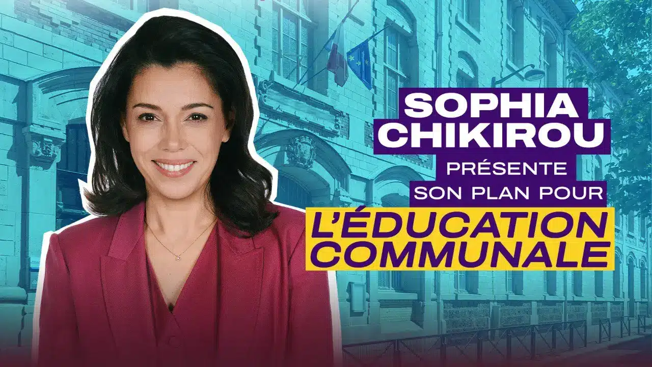 Sophia Chikirou présente son plan pour un service public d'Éducation Communale à Paris