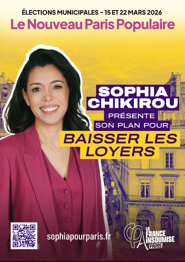 Couverture du plan "Baisser les loyers" de Sophia Chikirou